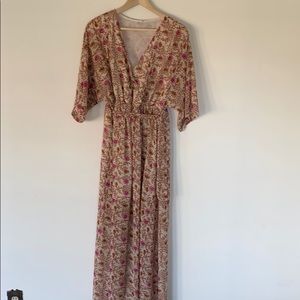 Floral maxi dress